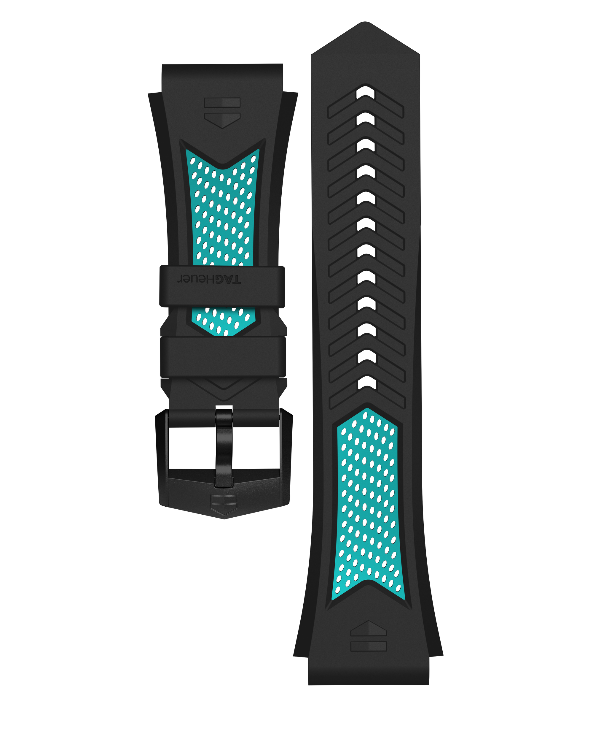 Blue And Black Sport Strap Calibre E4 45 mm