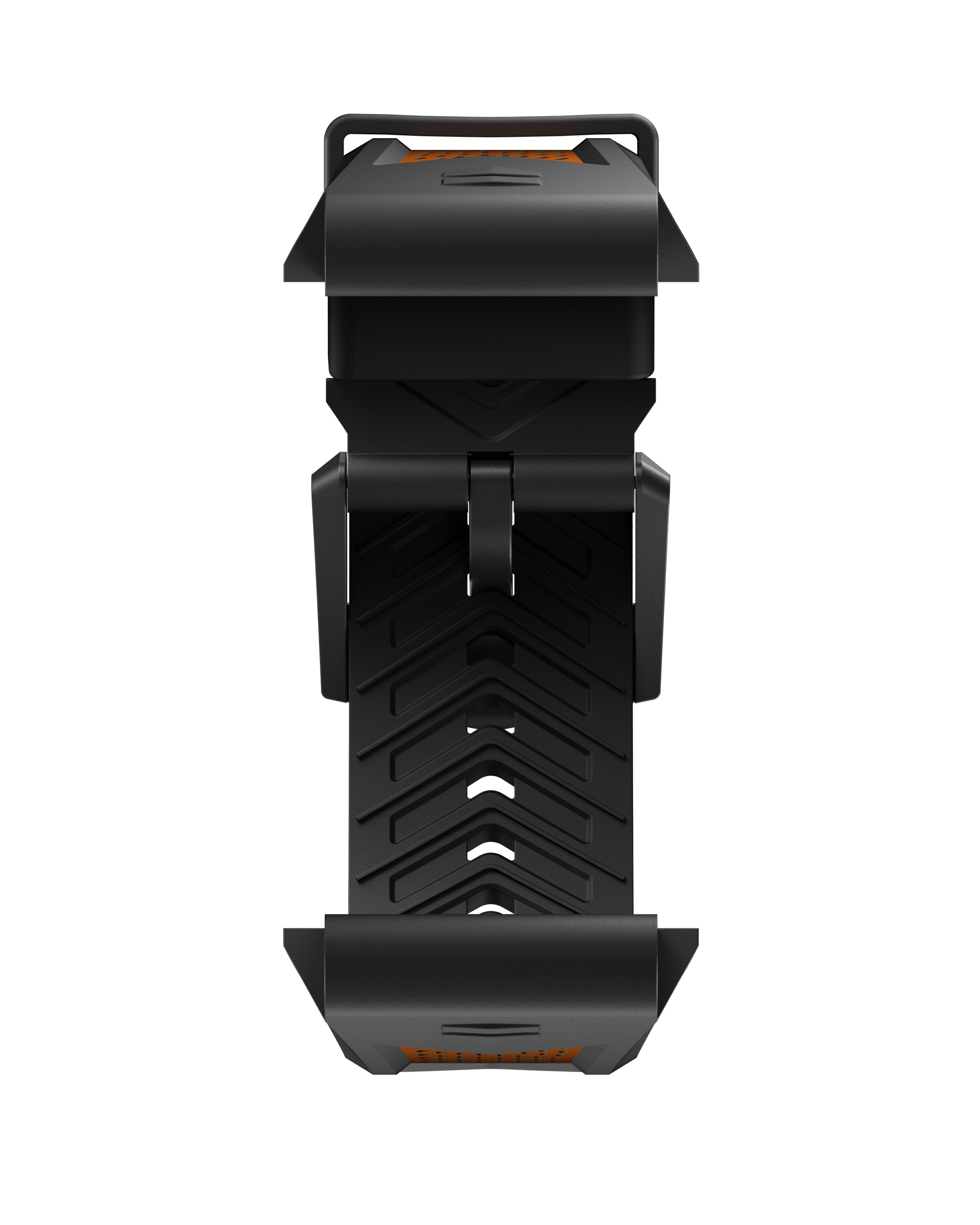 Orange And Black Sport Strap Calibre E4 45 mm