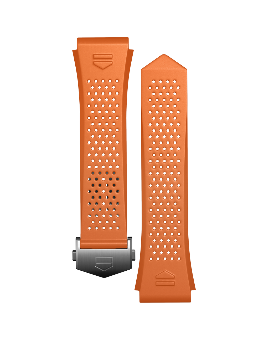 Orange Rubber Strap Calibre E4 45 mm BT6265