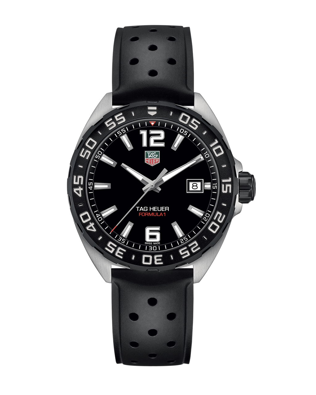 【希少】TAG Heuer Formula 1 ブラックラバーバンド 時計 TAG Heuer Formula 1 Quartz Watch - Diameter 41 mm - WAZ1110.FT8023